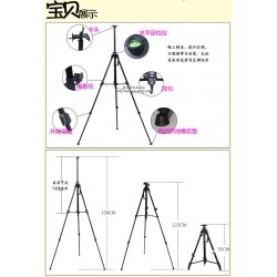 鋁合金折疊手搖畫架素描寫生畫板架三腳架 五色可選